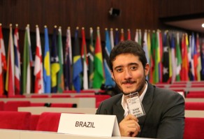 Gabriel Azevedo na 3ª Conferência Mundial de Juventude