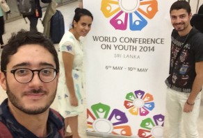 Gabriel Azevedo na Conferência Mundial de Juventude